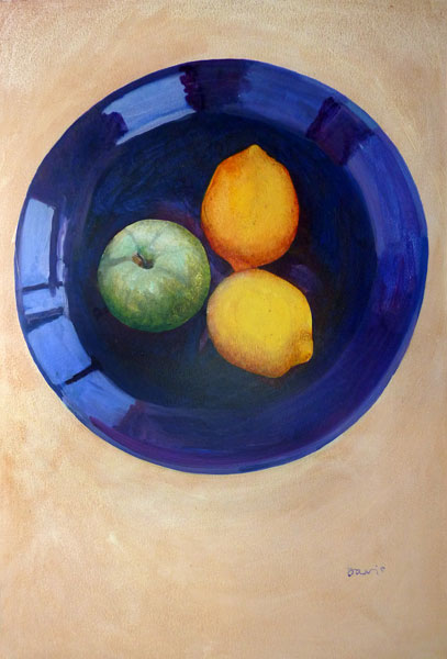 Lemons and Apples | Graham Davis Paintings