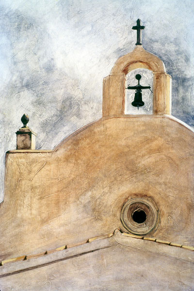 Lonely Church Belfry - Painting Archive | Graham Davis Paintings